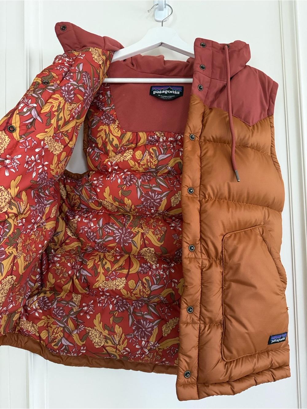 Patagonia | Bivy Down Vest Rust Orange - Medium